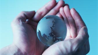 Earth business commercial office suit wallpaper