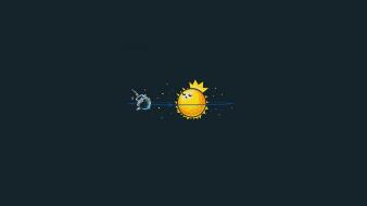 Earth funny minimalistic revolution simple background wallpaper