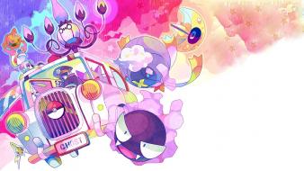 Ghastly ghost nintendo pokemon artwork wallpaper