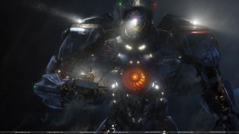 Gipsy danger guillermo del toro pacific rim jaeger wallpaper
