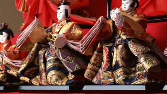 Hinamatsuri japan japanese traditions views toys (children) wallpaper