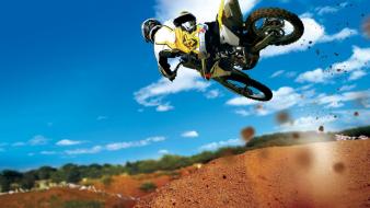 Motocross jumps wallpaper