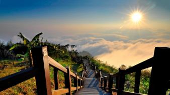 Mountain sunrise beautiful wallpaper