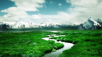 Norway mountain river wallpaper
