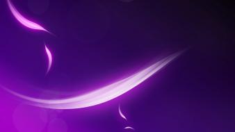 Purple abstract art
