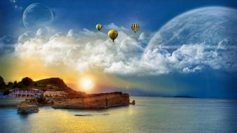 Summer beach wallpaper