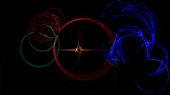 Abstract backgrounds circles colors digital art wallpaper