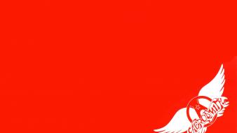 Aerosmith album art classic rock red wallpaper