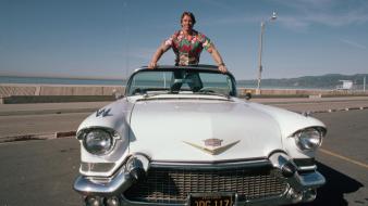 Arnold schwarzenegger cadillac california actors cabriolet wallpaper