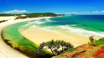 Beach scenes wallpaper