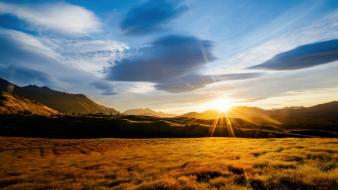 Beauty of sunrise wallpaper