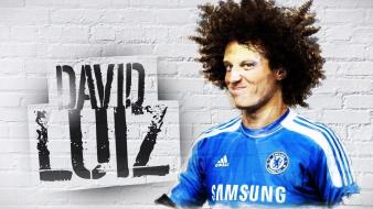Chelsea fc david luiz football players soccer wallpaper