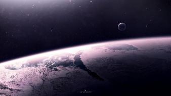 Earth night space wallpaper