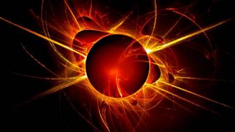 Eclipse digital art wallpaper