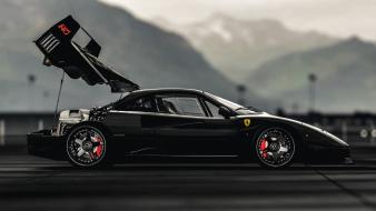 Ferrari f40 cars races tuning video games wallpaper