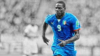 Hdr photography italy mario balotelli cutout soccer wallpaper