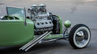 Hot rod cars classic retro vehicles wallpaper