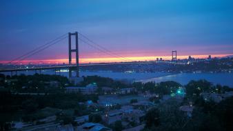 Istanbul turkey bosphorus cities cityscapes wallpaper