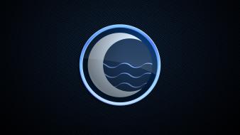 Moon logos wallpaper