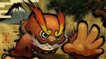 Pokemon artwork landscapes wallpaper