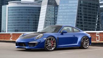 Porsche 991 topcar blue cars carrera wallpaper