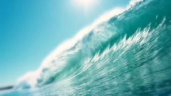 Sea waves wallpaper