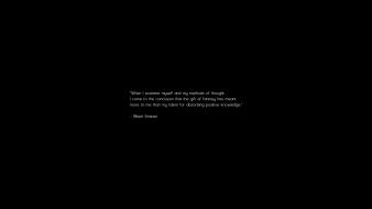 Albert einstein x3: terran conflict outer space quotes wallpaper