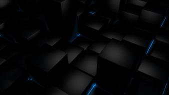 Black 3d background wallpaper