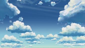 Clouds landscapes skies wallpaper