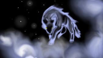 Clouds skies sky spirit stars wallpaper