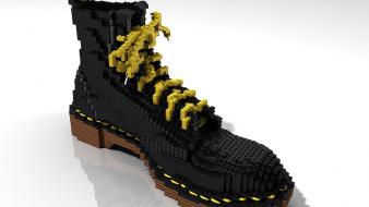 Doc martens legos boots left shoes wallpaper