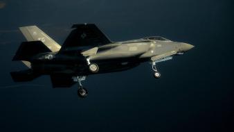 F-35 lightning ii aircraft wars wallpaper