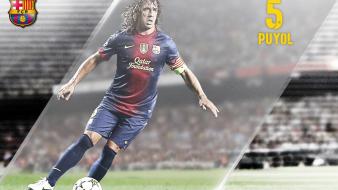 Fc barcelona puyol football teams sports wallpaper