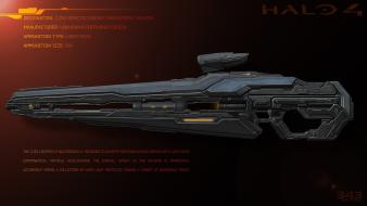 Halo 4 artwork digital art video games weapons wallpaper