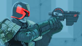 Judge dredd comics wallpaper