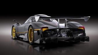 Pagani zonda backgrounds black cars wallpaper