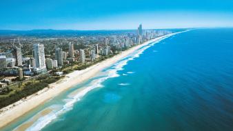 Queensland beach australia wallpaper