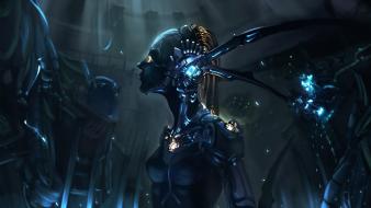Abstract artwork fantasy art futuristic wallpaper