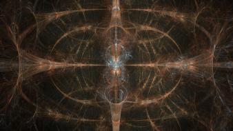 Abstract backgrounds bronze copper digital art wallpaper