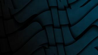 Abstract blue minimalistic structure wallpaper