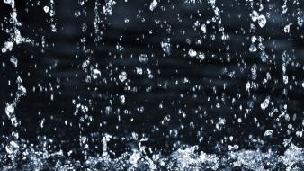 Autumn rain wallpaper