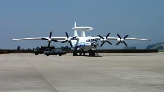 Awacs antonov aircraft airforce air force wallpaper