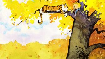 Bill watterson calvin and hobbes wallpaper