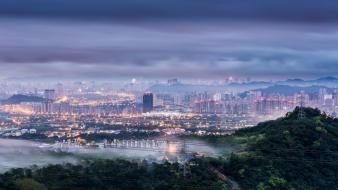 China taipei cities city lights cityscapes wallpaper