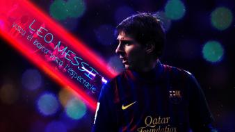 Fc barcelona lionel messi blaugrana football players wallpaper