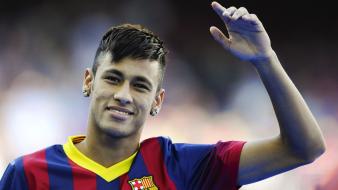 Fc barcelona neymar jr blaugrana football players soccer wallpaper