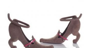 Funny shoes wallpaper
