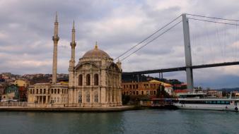 Istanbul ortaköy mosque turkey cities