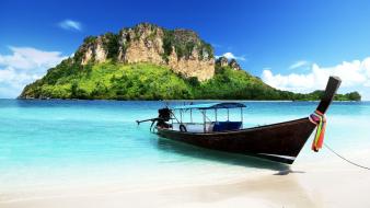 Long island thailand boats wallpaper
