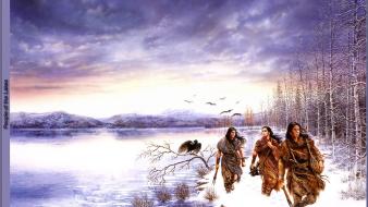 Luis royo dreams fantasy art lakes wallpaper
